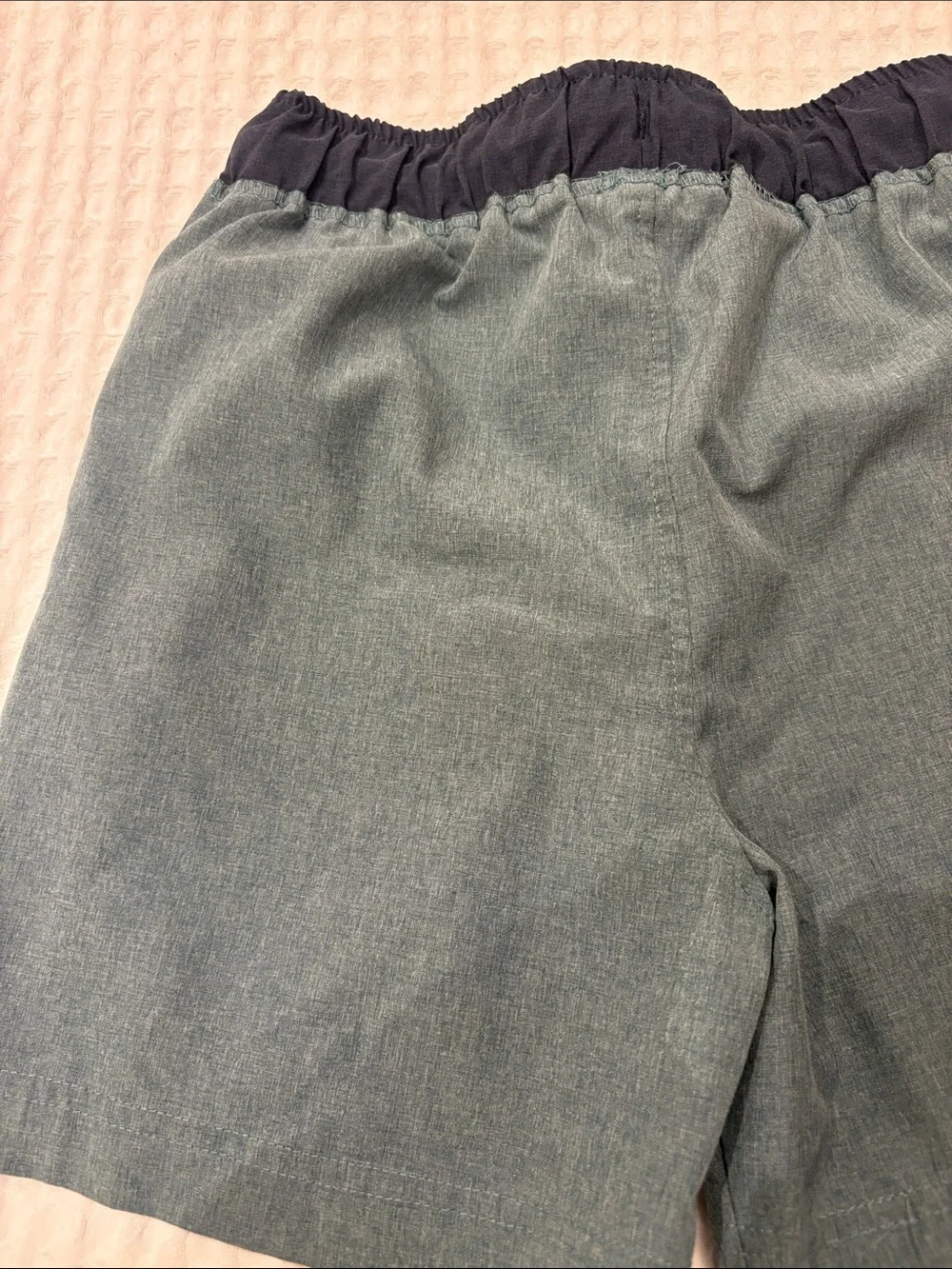 C&C California Kids Swim Hybrids in Teal with Navy Waistband
